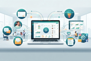 CRM چگونه کار می‌کند؟ (راهنمای قدم‌به‌قدم عملکرد سیستم مدیریت ارتباط با مشتری)